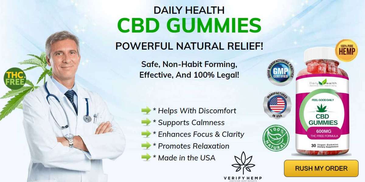 Daily Health CBD Gummies Drug Free And Non-Habitual Formula And Support Joint Pain ALERT Before Buy This(REAL OR HOAX)