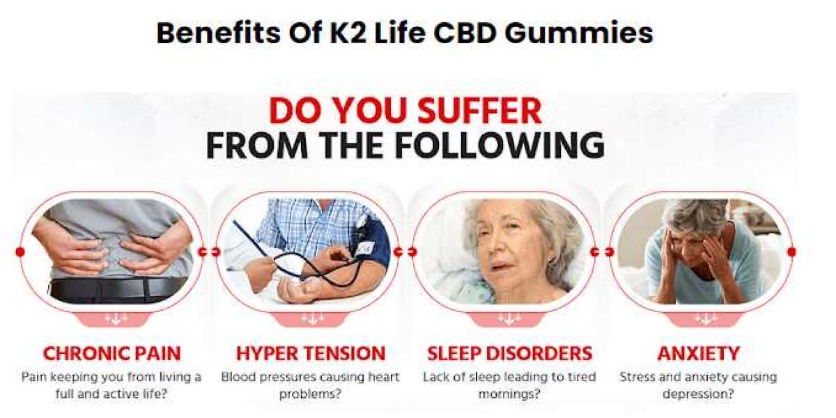 K2 Life CBD Gummies - A Proper and Deep Treatment for Chronic Pains