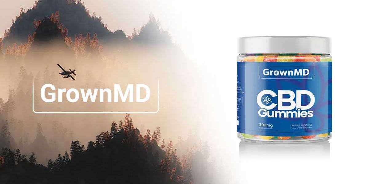 GrownMD CBD Gummies – Effective CBD Gummies And Safe To Consume