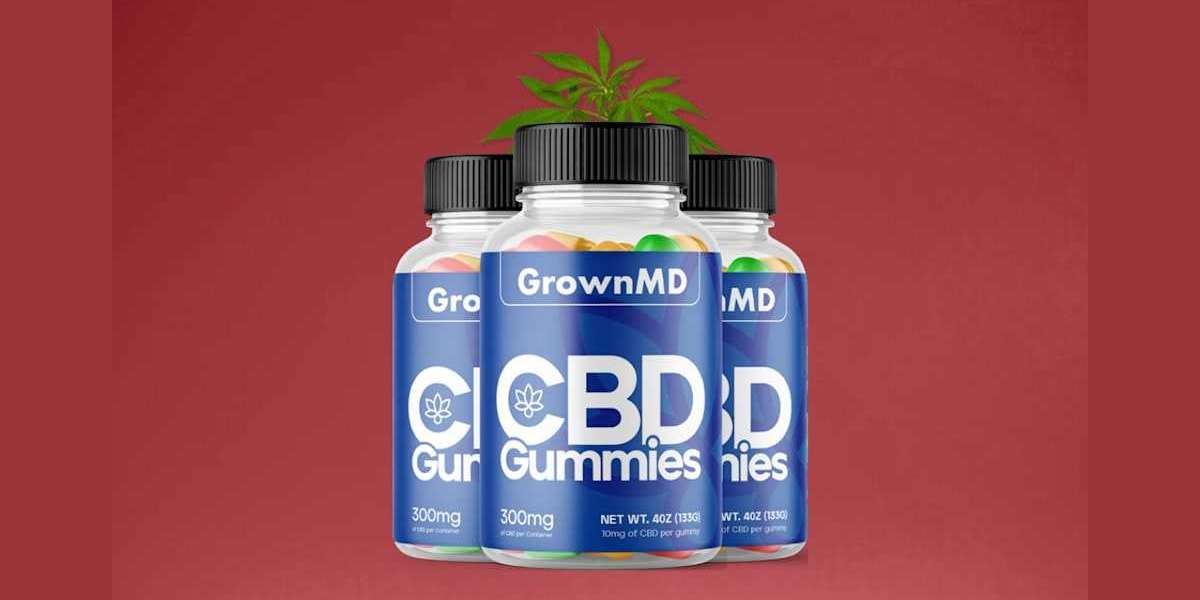 GrownMD CBD Gummies Review 100% Pure CBD !