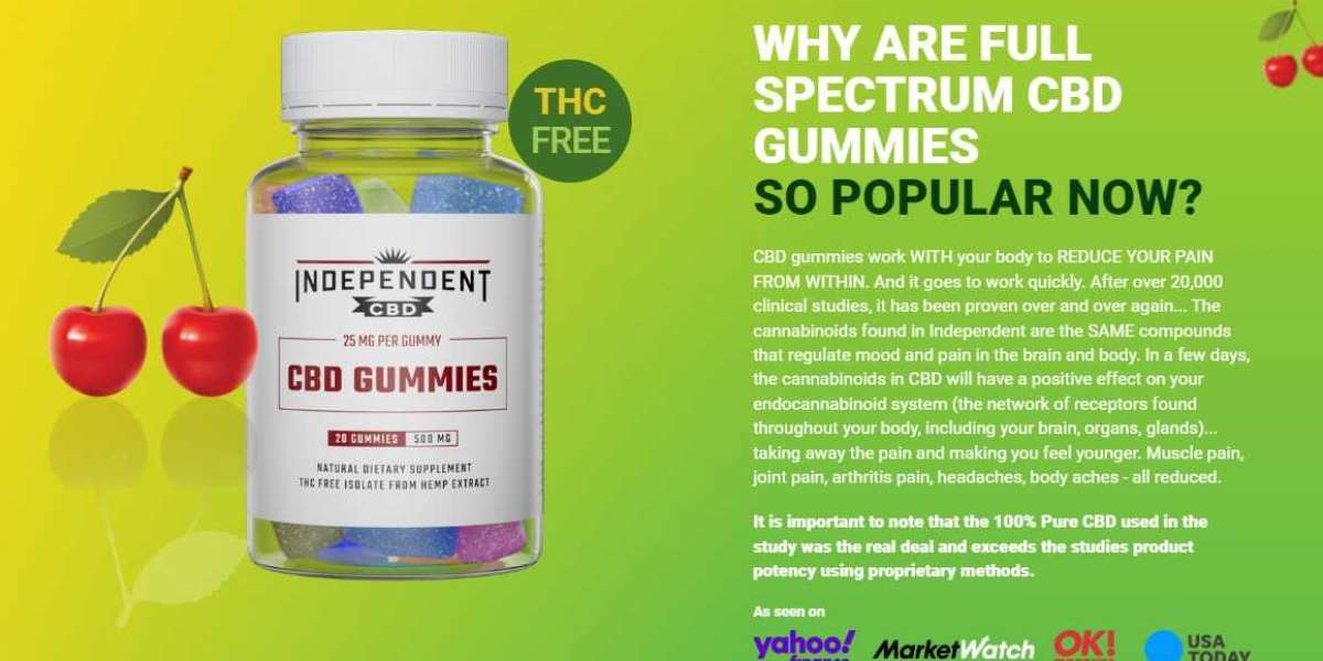 Independent CBD Gummies: ( Beware from Scam) Hidden Features Read It First