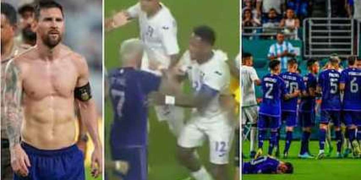 Lionel Messi: Argentina players led by Rodrigo De Paul cause chaos after PSG star gets injured vs Honduras.