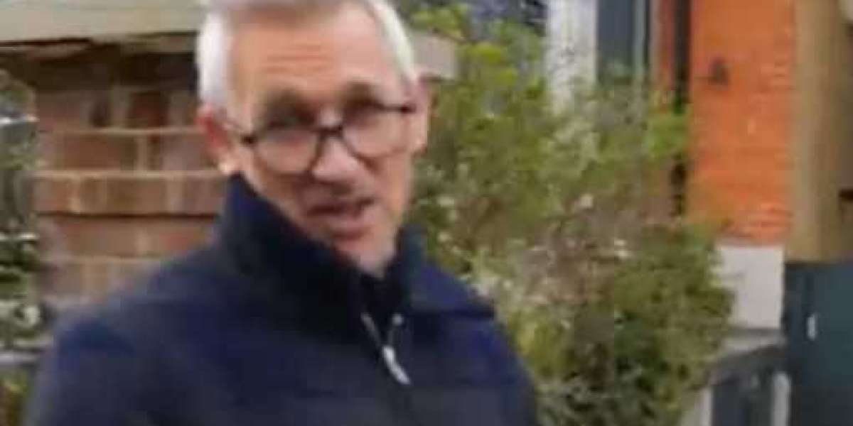In this video, Gary Lineker vehemently avoids answering questions about his future with the BBC.