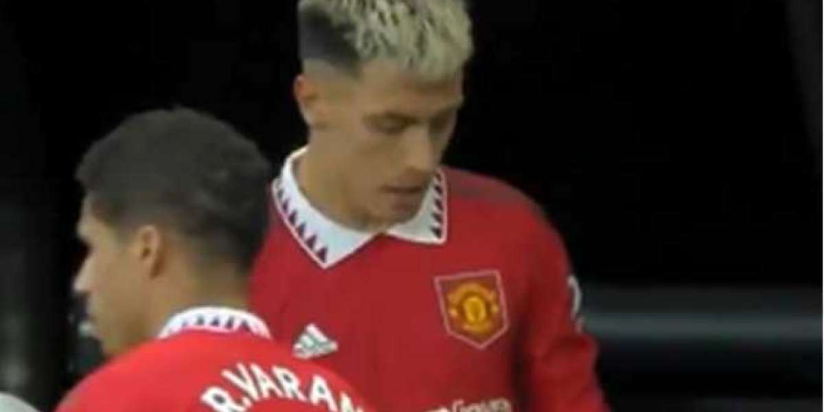 Lisandro Martinez was enraged after being removed from Man United's game against Newcastle.