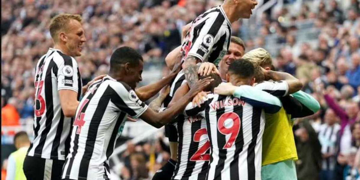 NEWCASTLE CLOSE IN ON CHAMPIONS LEAGUE SPOT WITH RESOUNDING WIN OVER BRIGHTON.