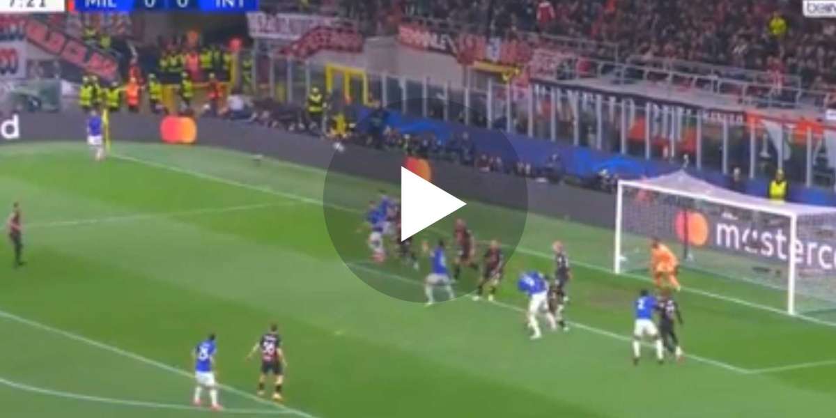 Watch Video Edin Dzeko scores for Inter Milan vs AC Milan (Champions League).