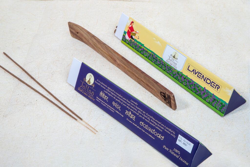 Lavender Incense Sticks - 30 Sticks - Jallan