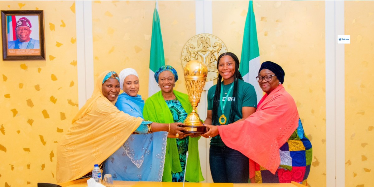 First Lady Hosts D’Tigress, Says Team Placed Nigeria On Global Map