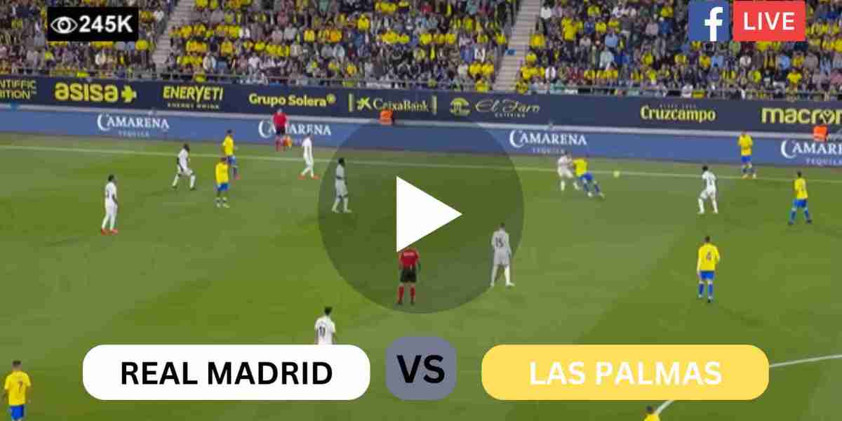 Watch Real Madrid VS Las Palmas LIVE!!! (La Liga).