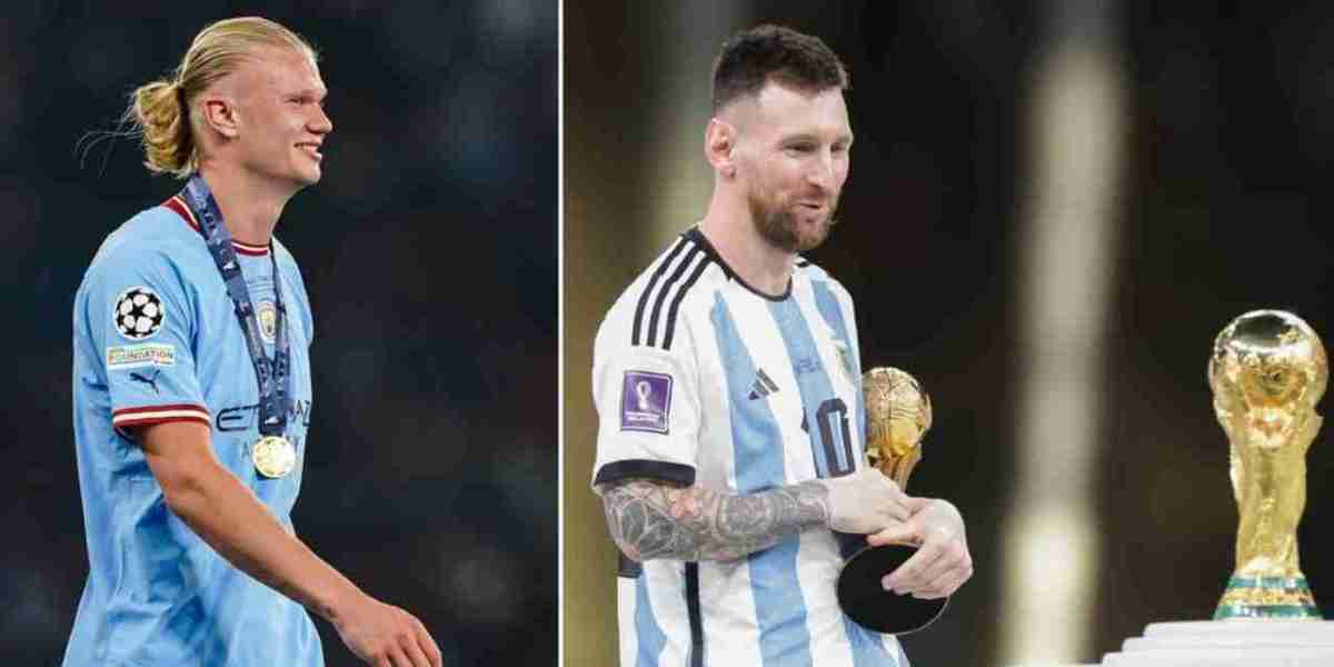 Lionel Messi set to win the Ballon D'Or ahead of Erling Haaland.