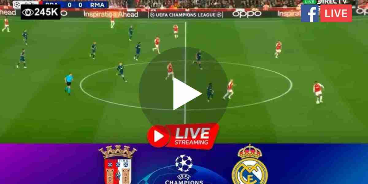 Watch SC Braga vs Real Madrid LIVE Streaming (UEFA Champions league).