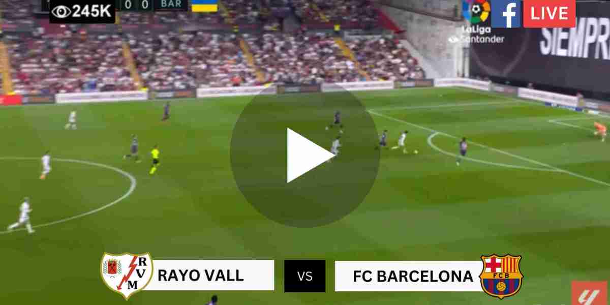 Watch Rayo Vallecano vs FC Barcelona LIVE Stream (La Liga).