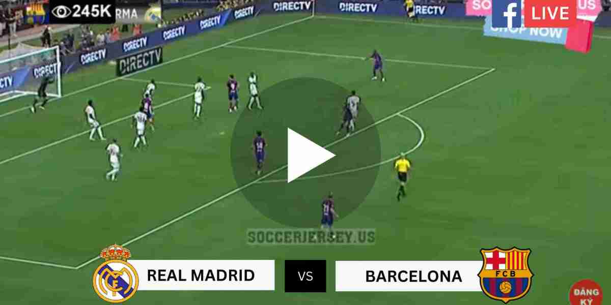 Watch Real Madrid vs Barcelona LIVE Stream (Supercopa Final).