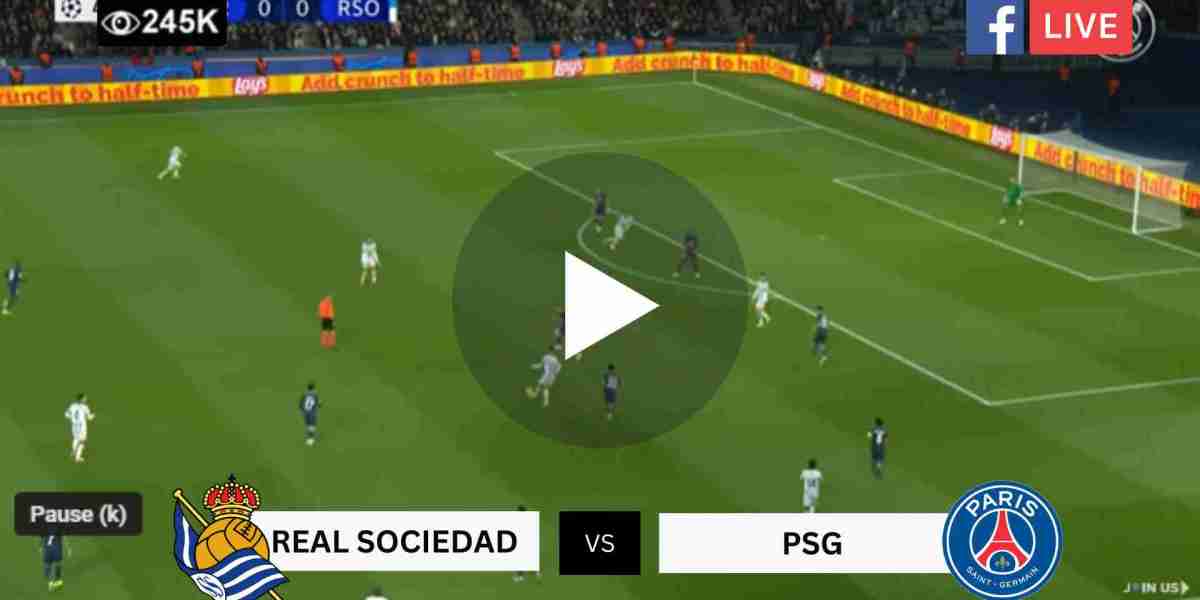 Watch Real Sociedad vs Paris Saint-Germain LIVE Streaming (Champions League).